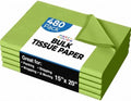 Party Solids Lime Green Tissue Paper for Gift Bags 15" X 20" 480 Sheets by Crown+Display