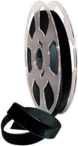 Morex Ribbon 01215/10-725 Nylvalour Swiss Velvet Nylon Ribbon, 5/8-Inch by 11-Yard, Black by MorexRibbon