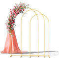 7.2FT+6.6FT+6FT Arch Wedding Arch Backdrop Stand, Heavy Duty Metal Arch Frame for Balloons, Flowers & Fabric, Event Decoration Stand for Ceremony, Party & Photos by Atronor