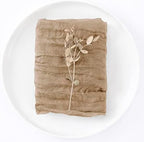 DeZerlor Nude Cheesecloth Napkins Fall Cloth Napkins Set of 50 for Party - Image 5