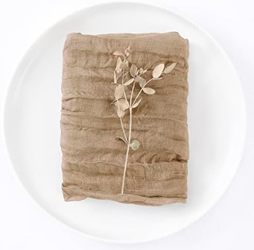 DeZerlor Nude Cheesecloth Napkins Fall Cloth Napkins Set of 100 for Party - Image 6