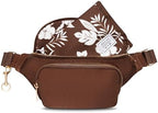 Ditty Co. Small Diaper Bag - Portable Changing Pad - Crossbody Bags For Women - Baby Wipe Holder - Baby Travel Essentials (Chocolate Brown) by DittyCo
