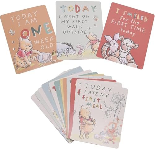 Disney Winnie The Pooh Milestone Cards by Unknown