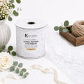 AK TRADING CO. 4" Wide x 10 Yards White Floral Pattern Crochet Lace Ribbon for Decorating, Floral Designing and Crafts by AK+Trading+Co.