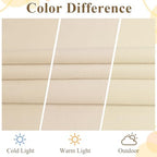FOTSHARER Spandex Arch Backdrop Cover Set of 3 Beige Wedding Arch Cover 4FT 5FT 6FT Arch Covers for Balloon Frame Stand 2-Sided Arches Backdrop Stretchy Covers for Wedding Banquet Party Banquet Decor - Image 6