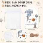 Pickmesh Halloween Baby Shower Party Favors for Guest, Black, 192 Pcs - Image 4
