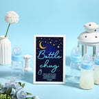 Roowest Bottle Chug Baby Shower Games Favors, Blue, Moon Star - Image 5