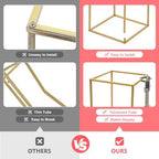 10PCS Wedding Flower Stand, Vases Rack for Birthday Party Decoration Garden Tall Flower Frame Holder for Table Centerpiece Balloon Decor Road Leads Christmas Gift-Gold - Image 6