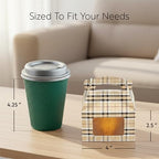 Restaurantware Paper Plaid Gable Box Take Out Container, 100 Pack - Image 2