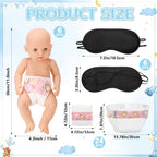37 Pcs Baby Shower Diaper Changing Game Supplies, Playful - Image 2