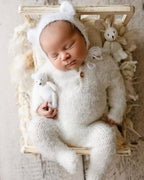 Newborn Photography Props Bed Prop White – Mini Wooden Baby Photography Bed for Newborn Photoshoots, Clean Classic Posing Prop for Studio or Home Sessions - Image 5