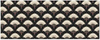 pnyoin Merry Christmas Wrapping Paper Roll,Fan Glow Black Gift Wrap Perfect for Xmas,Birthday,Weddings, Brides, Holidays, Baby Showers，58 x 23 inches,5 Roll by PNYOIN