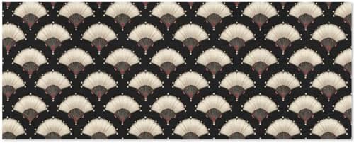 pnyoin Merry Christmas Wrapping Paper Roll,Fan Glow Black Gift Wrap Perfect for Xmas,Birthday,Weddings, Brides, Holidays, Baby Showers，58 x 23 inches,5 Roll by PNYOIN