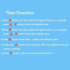 Lagenda B231 Electric Balloon Inflator - Balloon Pump with Digital Timer, Professional Portable Air Blower for Party Events Decoration - Image 3