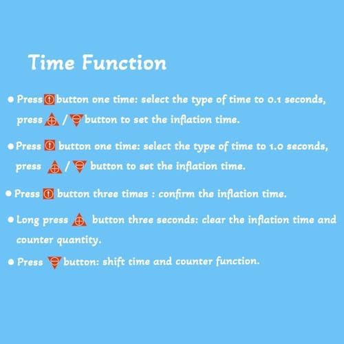 Lagenda B231 Electric Balloon Inflator - Balloon Pump with Digital Timer, Professional Portable Air Blower for Party Events Decoration - Image 3