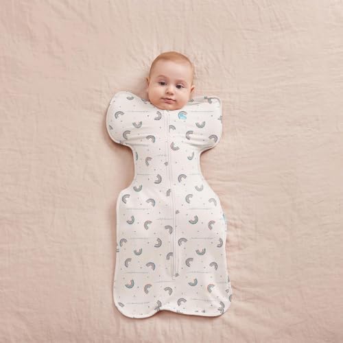 Love to Dream Swaddle Up, Baby Sleep Sack | 1.0 TOG, 8-13lbs, Rainbow Dream - Image 2