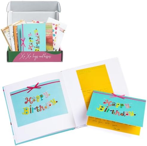 Cardkive Greeting Card Organizer Book - We Transform Cards into a Keepsake Book Gift - Perfect for Birthday, Holiday, Graduations, Baby Showers, etc. (Recycle Cards) by Cardkive