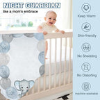 Personalized Baby Milestone Blanket for Boys Girls Baby Month Blanket- First Year Calendar Monthly Growth Chart - Balloon Elephant Halloween Birthday Gifts for Infant Todder - Image 6