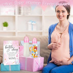 Trelaco 12 Pcs Baby Shower Bottle Chug Game, Elephant, Pink - Image 5