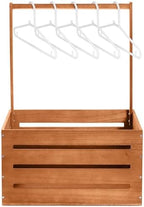 Suzile Baby Shower Crate Wooden Closet Baby Basket Gift,Claybank by Suzile