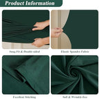 Square Backdrop Arch Cover Hunter Green 6.6FT x 6.6FT Square Arch Backdrop Covers Stretchy Spandex Fitted Square Backdrop Cover for Birthday Party Wedding Ceremony Banquet Decoration - Image 5