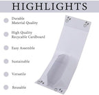 iloMAOZX White Gift Box, 9.5x7x3 Inch Gift Boxes for Presents & Packaging - Image 4