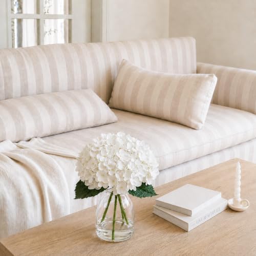 Hydrangea Artificial Flowers in Vase Fake Flowers for Home Decor - Image 7