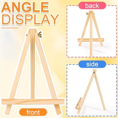 ESRICH 16 PCS 9 Inch Easel for Painting, Easel Stand for Painting Canvas - Image 4