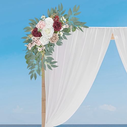 Artificial Wedding Arch Flowers of 2 - Image 7