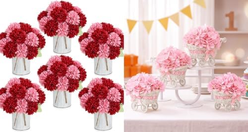Pre-Made Flower Table Centerpieces & Baby Shower Flower Arrangements by SEKNHOP