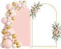 Arttown 7.2FT Arch Backdrop Stand and Pink Arch Cover Set by Arttown