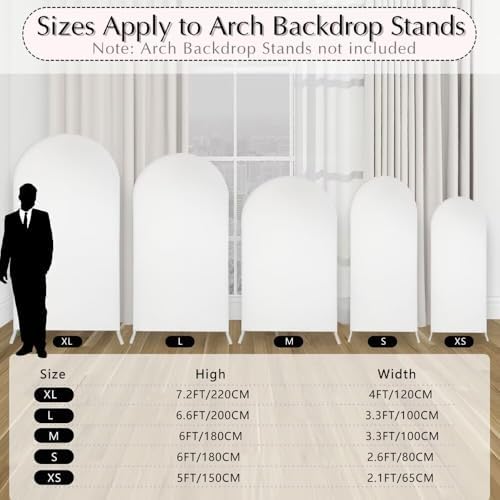 Hexagon Beehive Arch Backdrop Cover 6.6FT Honry Bee Stretchy Spandex Arch Stand Cover for Birthday Baby Shower Ceremony Wedding Party Decoration (Only Cover) - Image 7