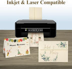 100 Pack Goefun Cream Blank Cards and Envelopes 5x7 - Image 3
