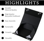 iloMAOZX Black Gift Box, 12x6x4 Inch Gift Boxes for Presents & Packaging - Image 4