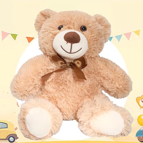230 Pcs Bear Baby Shower Party Decorations Baby Shower Table Centerpieces with 5 Plush Bear Bulk 225 Balloons Kit Party Table Decor for Baby Shower Birthday Wedding Gender Reveal (Blue) - Image 6