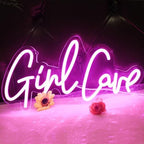 Girl Cave Neon Sign Pink Decor for Girls 15.7×7.9 inches Girl Cave Led Light for Bedroom Home Decor Wall Decor LED Neon Signs for Girls Party Gamer Room Beauty Room Nail Studio to Art Decoration by KADAFAGO