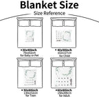 Personalized Baby Milestone Blanket for Boys Girls Baby Month Blanket- First Year Calendar Monthly Growth Chart - Green Print Halloween Birthday Gifts for Infant Todder(FixedSize) - Image 7