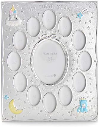 Baby's First Year Picture Frame, First Year By Month,Baby Picture Frame by LASODY