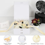 Small Gift Boxes with Lids for Presents White Gift Box 5 Pack 6X6X3 Inch - Image 2