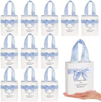 party greeting 50Pcs Wedding Gift Bags for Bridal Shower Bulk with Bow by partygreeting