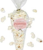 Set of 24 Popcorn Stickers | Popcorn Stickers | Personalized Wedding, Bridal Shower, Baby Shower or Party Favor Labels| Custom Labels | Popcorn Stickers by Handmade