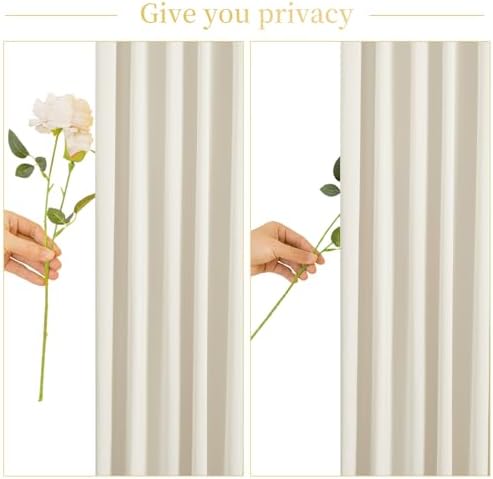 10ft x 10ft Beige Backdrop Curtain for Baby Shower Wrinkle Free Backdrop Drapes Panels for Parties Wedding Bridal Shower Birthday Photo Photography Polyester Fabric Background Decoration - Image 7
