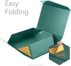 PACKHOME 6 Large Dark Green Gift Boxes 13.5x9x4.1in with Magnetic Lids - Image 5