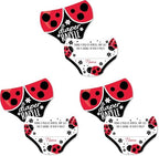 Big Dot of Happiness Happy Little Ladybug - Diaper Shaped Raffle Ticket Inserts - Baby Shower Activities - Diaper Raffle Game - Set of 24 (Pack of 3) by BigDotofHappiness