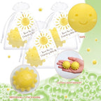 Loopeer 36 Set Sun Soaps Baby Party Favors, Yellow - Image 3