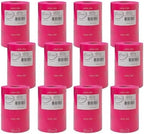 Expo International Decorative Matte Tulle, Roll/Spool of 6” X 100 Yards, Lightweight Polyester Tulle Fabric for Tutus, Costumes, and Party Decorations, Washable, Easy-to-Use, Pack of 12, Hot Pink by ExpoInternational