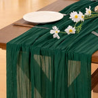 15 Pack Cheesecloth Table Runner Fall Boho Gauze Wedding Party Home Decor - Image 2
