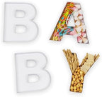 10" Charcuterie Baby Letter Boxes - Gender Reveal Decorations, Baby Shower Decor Girl, Charcuterie Letters fillable, Cardboard Letters for charcuterie, Baby Boxes with Letters for Baby Shower - Image 5