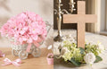 4 Pack Baby Shower Arrangements & 6 Sets Baptism Table Centerpieces by SEKNHOP