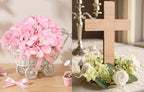 4 Pack Baby Shower Arrangements & 6 Sets Baptism Table Centerpieces by SEKNHOP